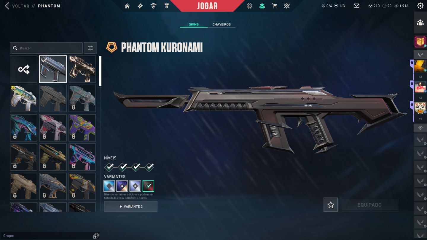CONTA PRA VENDA COM VARIAS SKINS , TUDO LIBERADO