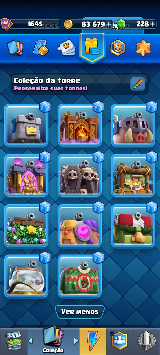 Conta Clash Royale Arena 28
