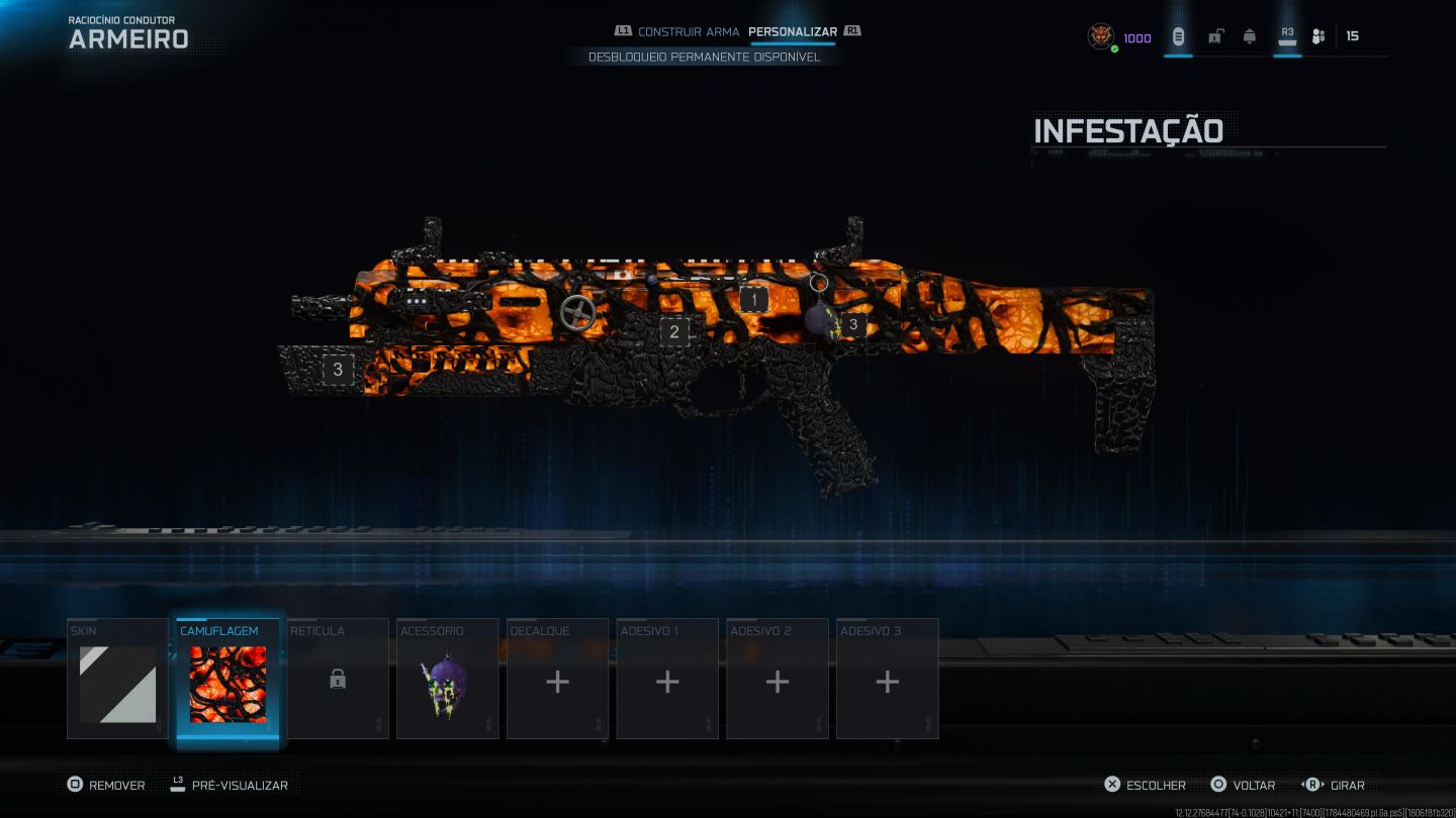 Conta Warzone/BO7 NÍVEL 1000