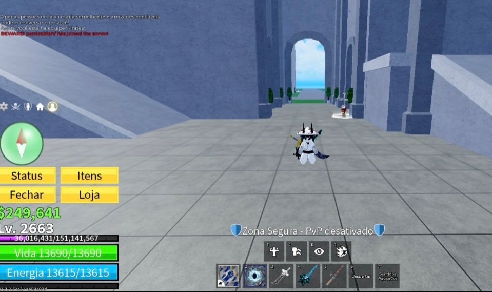 Conta de blox fruit, vanguard, jujutsu infinit, basketball e roube brainrot