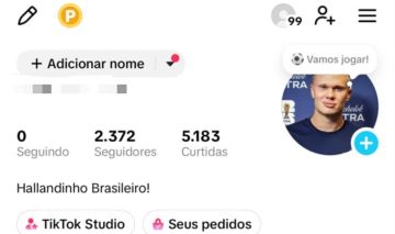 CONTA TIKTOK COM 2300 SEGUIDORES REAIS + LINK NA BIO ATIVO