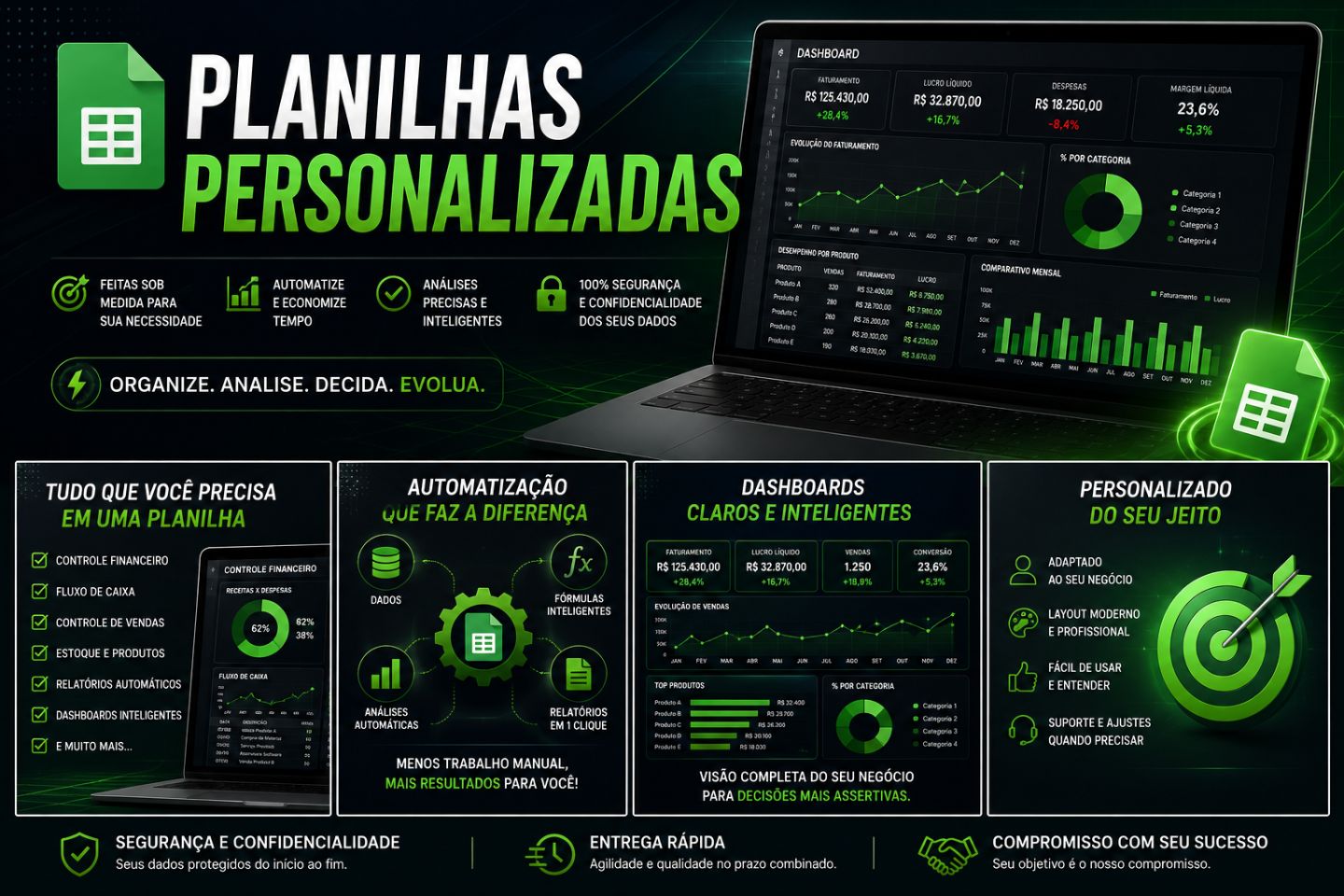 Planilhas Personalizadas