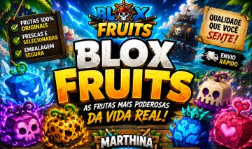 (ENTREGA RÁPIDA) BLOX FRUIT E FRUTAS FISICAS - PROMOÇÃO LIMITADA