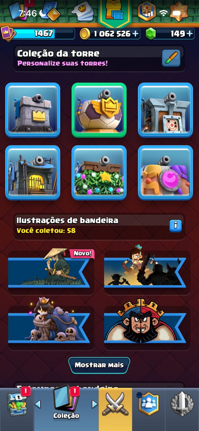 CONTA CLASH COM VARIAS EVOLUÇÕES!!