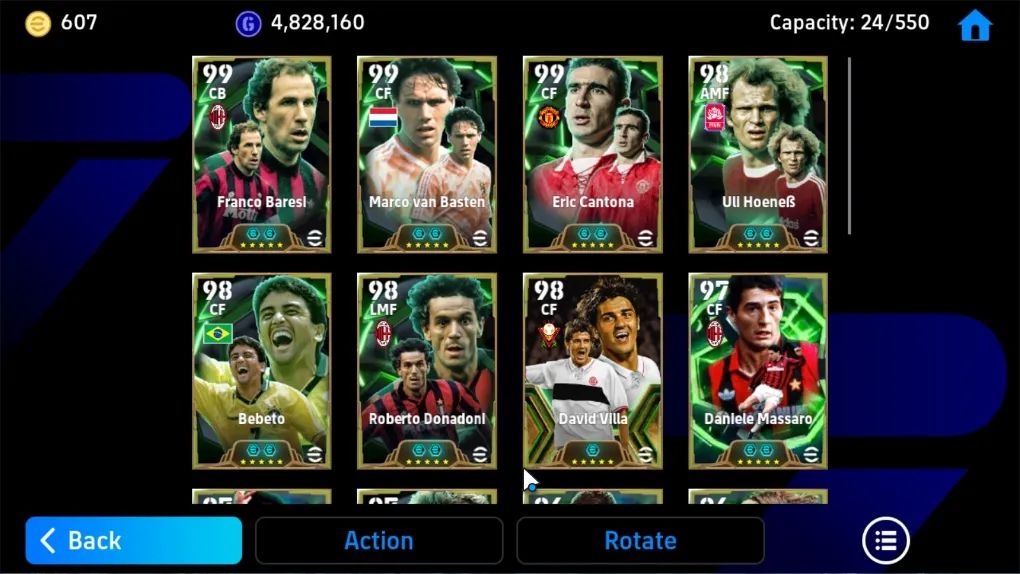EFOOTBALL 3207 FC | MESSI 108 | VAN BASTEN 105 | BEBETO 105|CANTONA 104|4.8M GP