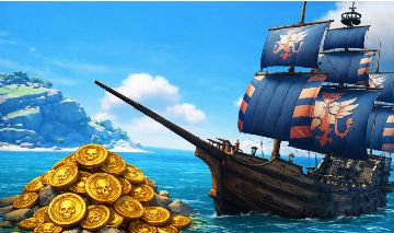 Sea of Thieves Pacote de 150 Moedas Antigas (Reserva Secreta da Lenda Lustrosa)