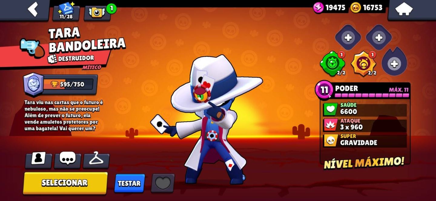 CONTA BRAWL STARS / CLASH ROYALE | SHELLY ESTELAR | 9 ANOS | FULL ACESSO