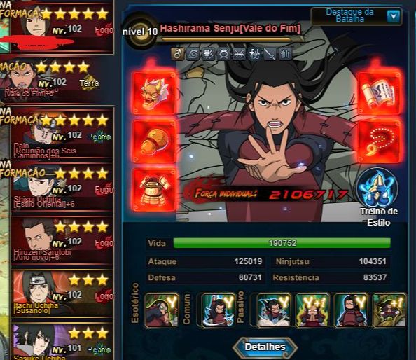 CONTA NARUTO ONLINE 7KK7OO DE FC (negociavel)