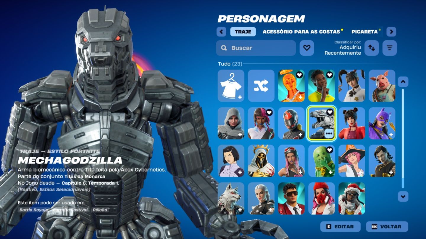 CONTA DE FORTNITE COM 22 SKINS | Vini Jr. | PROMOÇÃO!