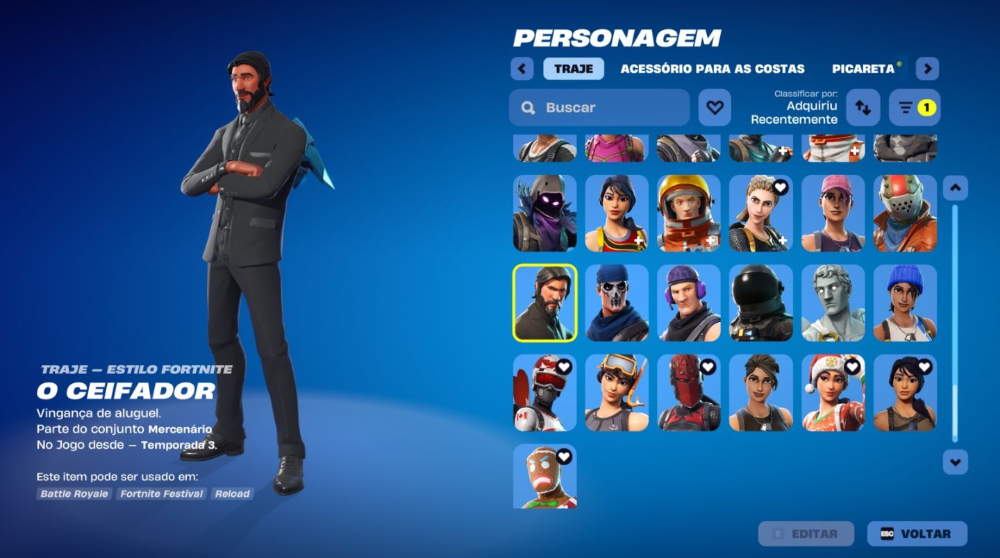 Fortnite 2017 | Blue Team Leader + O Ceifador | STW Fundador