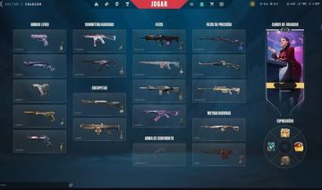 Conta Valorant completa, Karambit RGX, Vandal Kuronami, Sheriff, Operator, Ghost