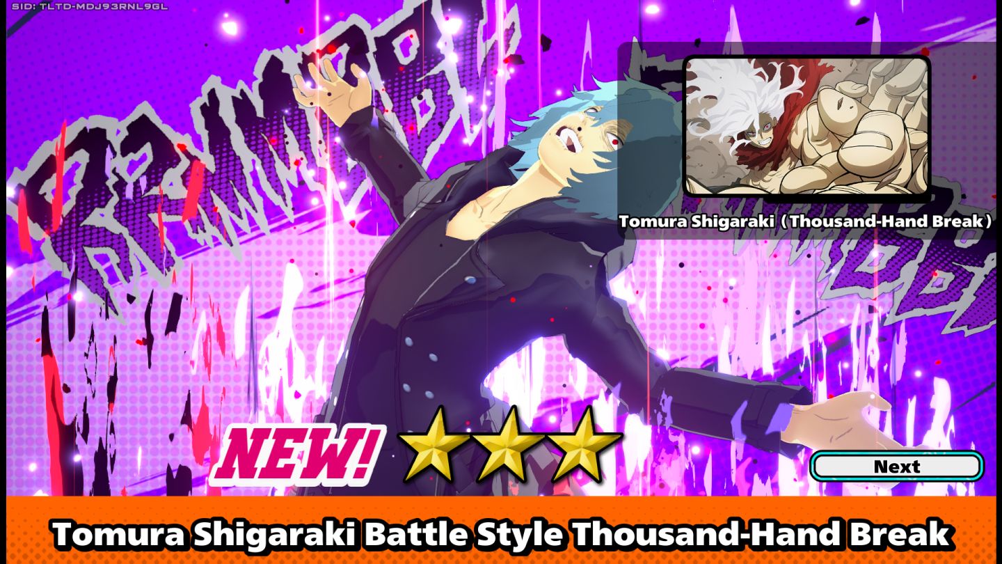 (STEAM)MY HERO ULTRA RUMBLE - Todoroki Phosphor + Tsuyu Strike + Quirks Sets