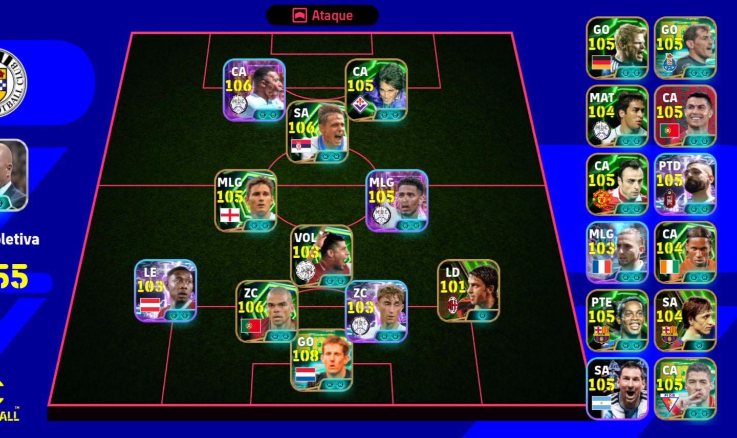 Conta de efootball