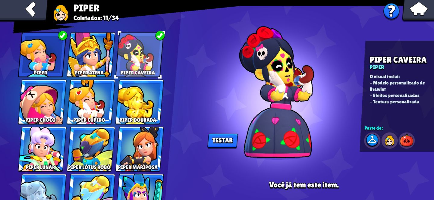 CONTA 2020 RARA | COLT DESAFIANTE | SHELLY BRUXA| PIPER CAVEIRA E DIVERSAS RARAS