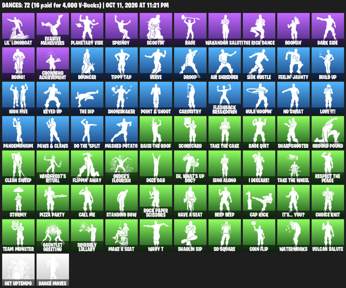 CONTA FN - Midas Dourado, Iris, Lara Croft, PASSE da Marvel FULL + 7 PASSES, etc