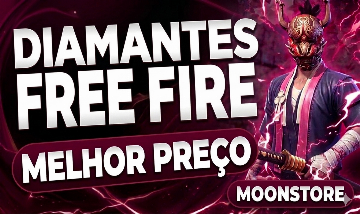 DIAMANTES FREE FIRE + BRINDE / MENOR PREÇO DO CENÁRIO
