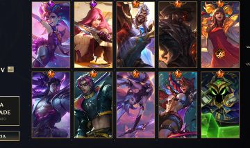 CONTA COM 55 SKINS