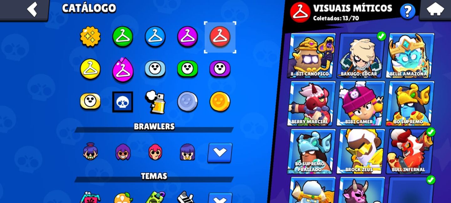 Conta Brawl Stars full acesso