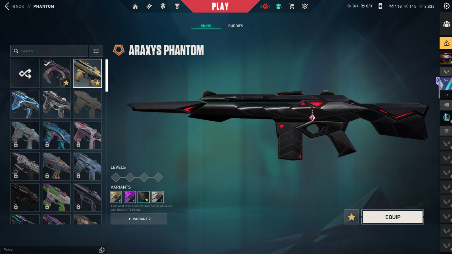 Conta sem elo com bastante skin