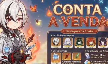 CONTA HIGH-END | 7 BONECOS LV 90 (TOP META) + 6 ARMAS DE ASSINATURA R1