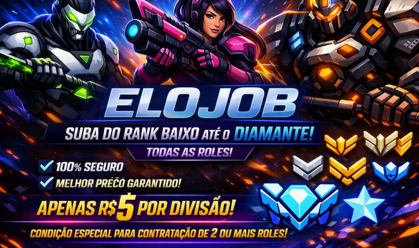 Overwatch Elo job até o Diamante - PC