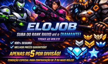 Overwatch Elo job até o Diamante - PC