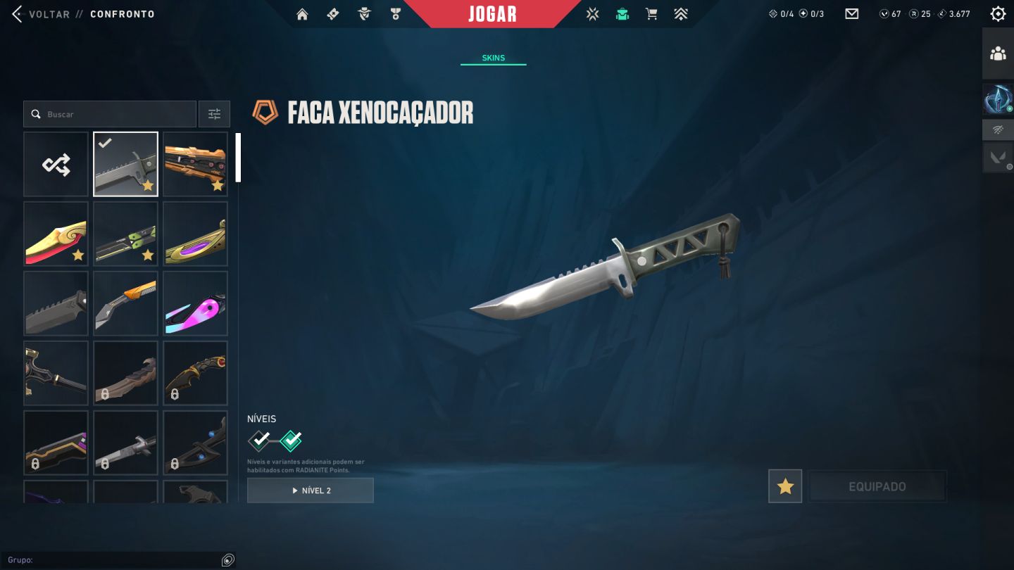 1 x CONTA DE VALORANT FULL ACESSO, COM 9 VANDAL, 8 FACAS, 5 PHANTOM E MAIS SKINS