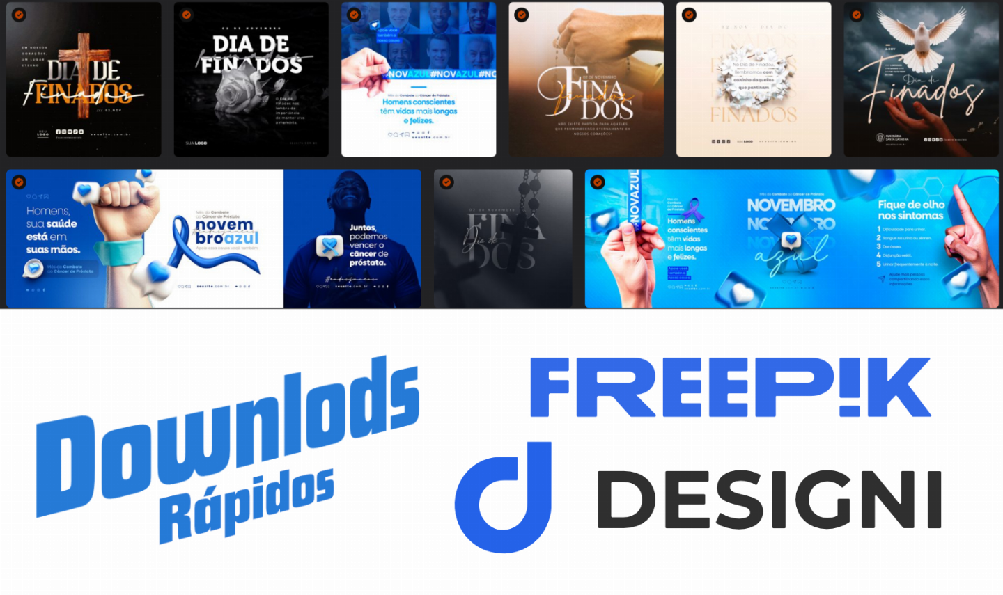 DOWNLOADS FREEPIK / DESIGNI / ENVATO (ENTREGA AUTOMÁTICA)