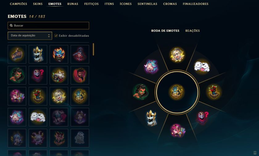 CONTA ESMERALDA 4 / +30 - 10 PDL / 9 SKINS / KAISA KDA / PROJETO SENNA / 14K EA