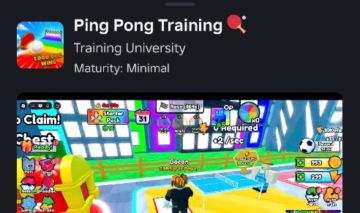 Treinamento de ping pong