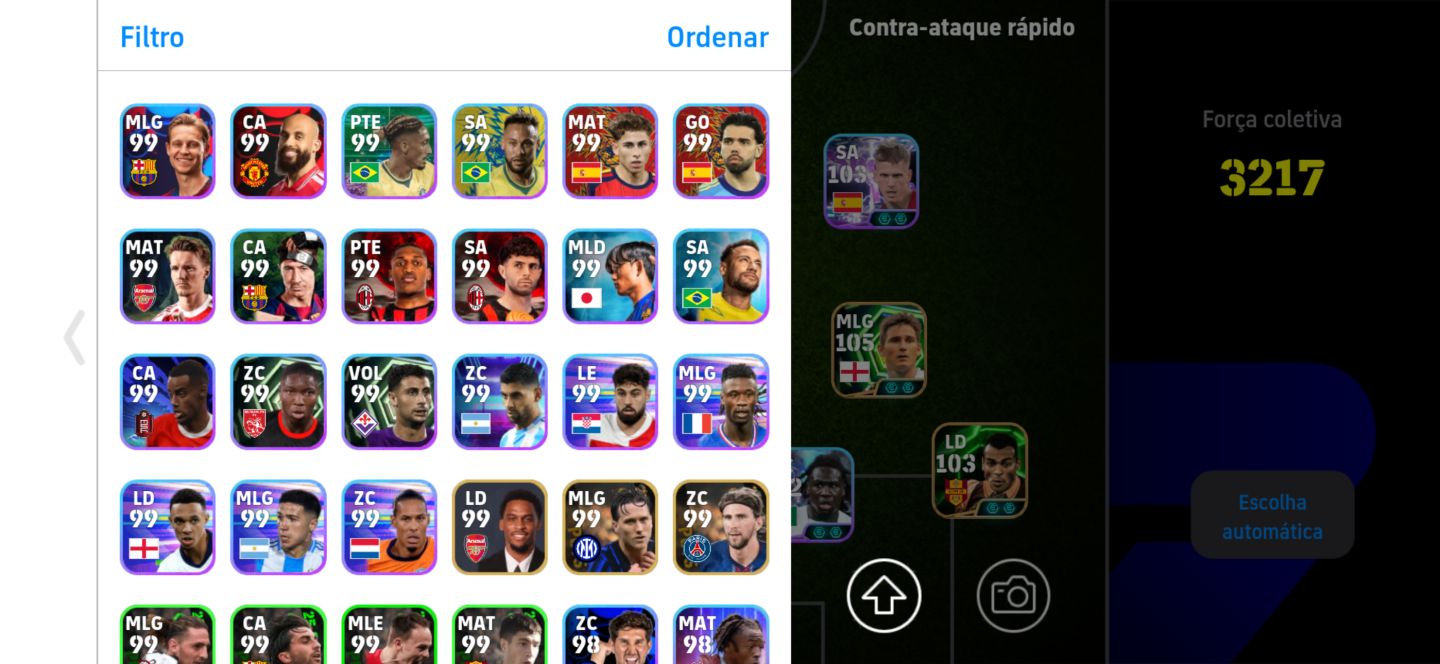 Conta de efootball