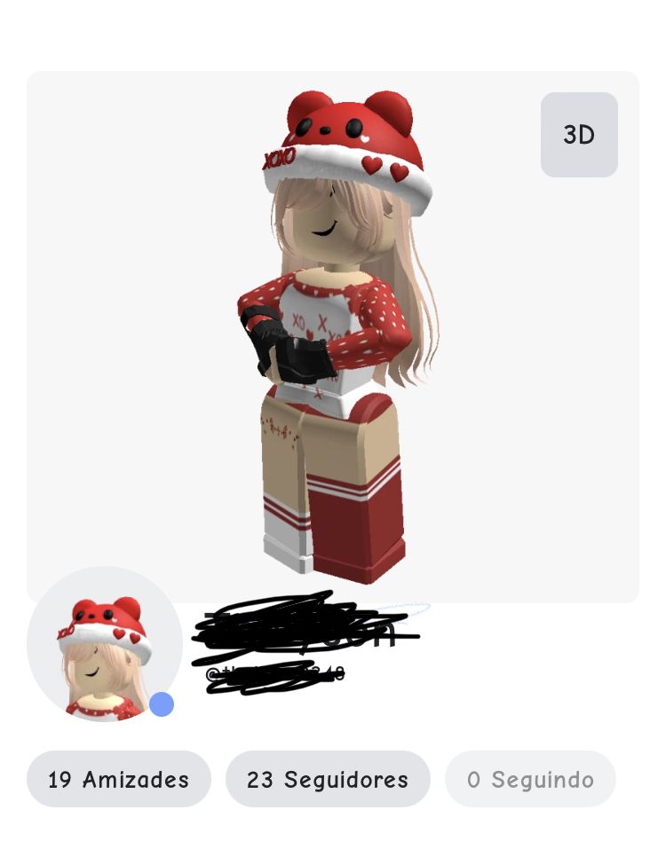 Conta de Roblox com muitos itens