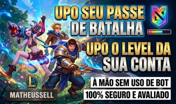 UPO SEU PASSE DE BATALHA LEAGUE OF LEGENDS/ UPAR MAESTRIA/ FARMO LOL / FARM