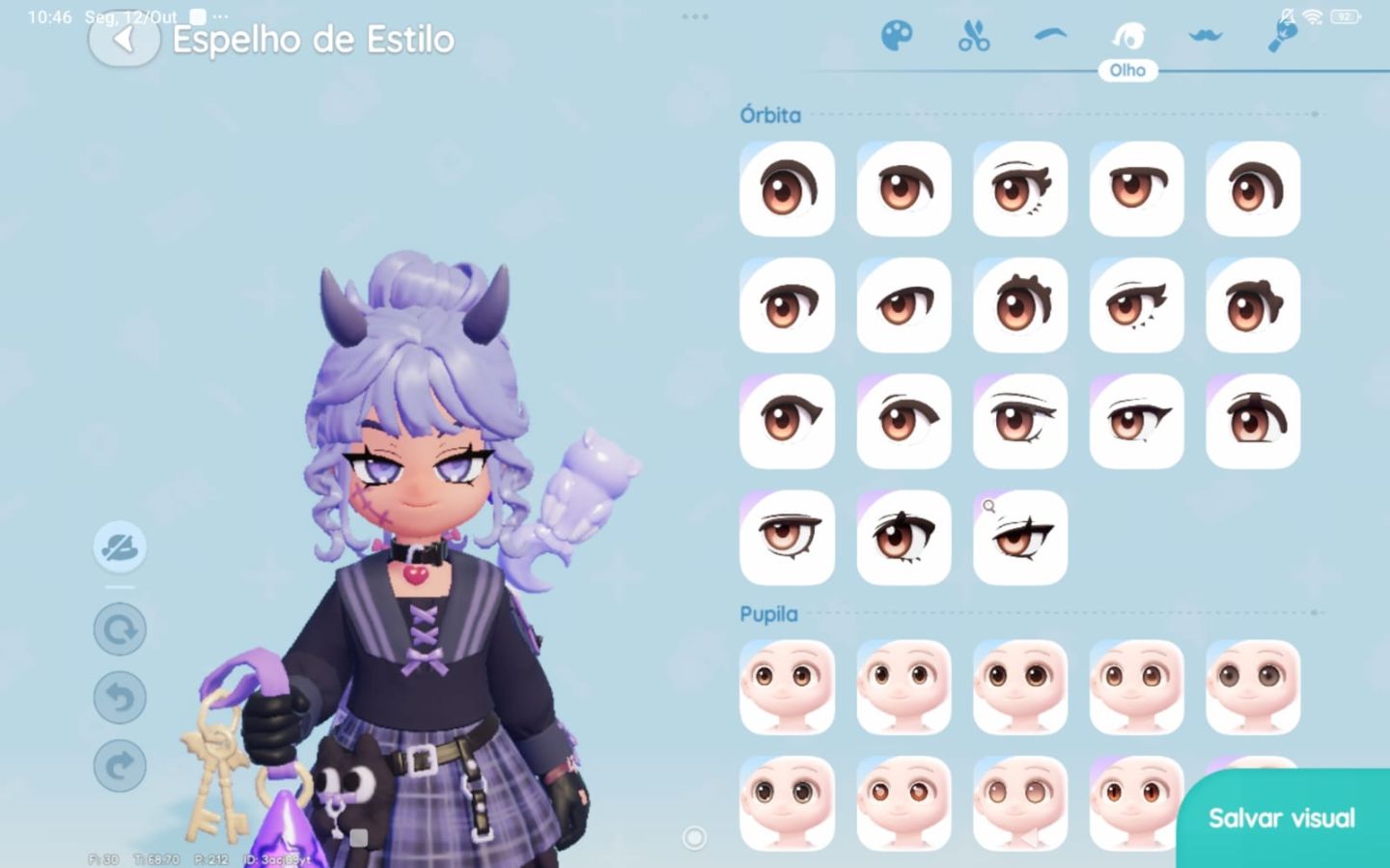 CONTA TOP HEARTOPIA NÍVEL 60
