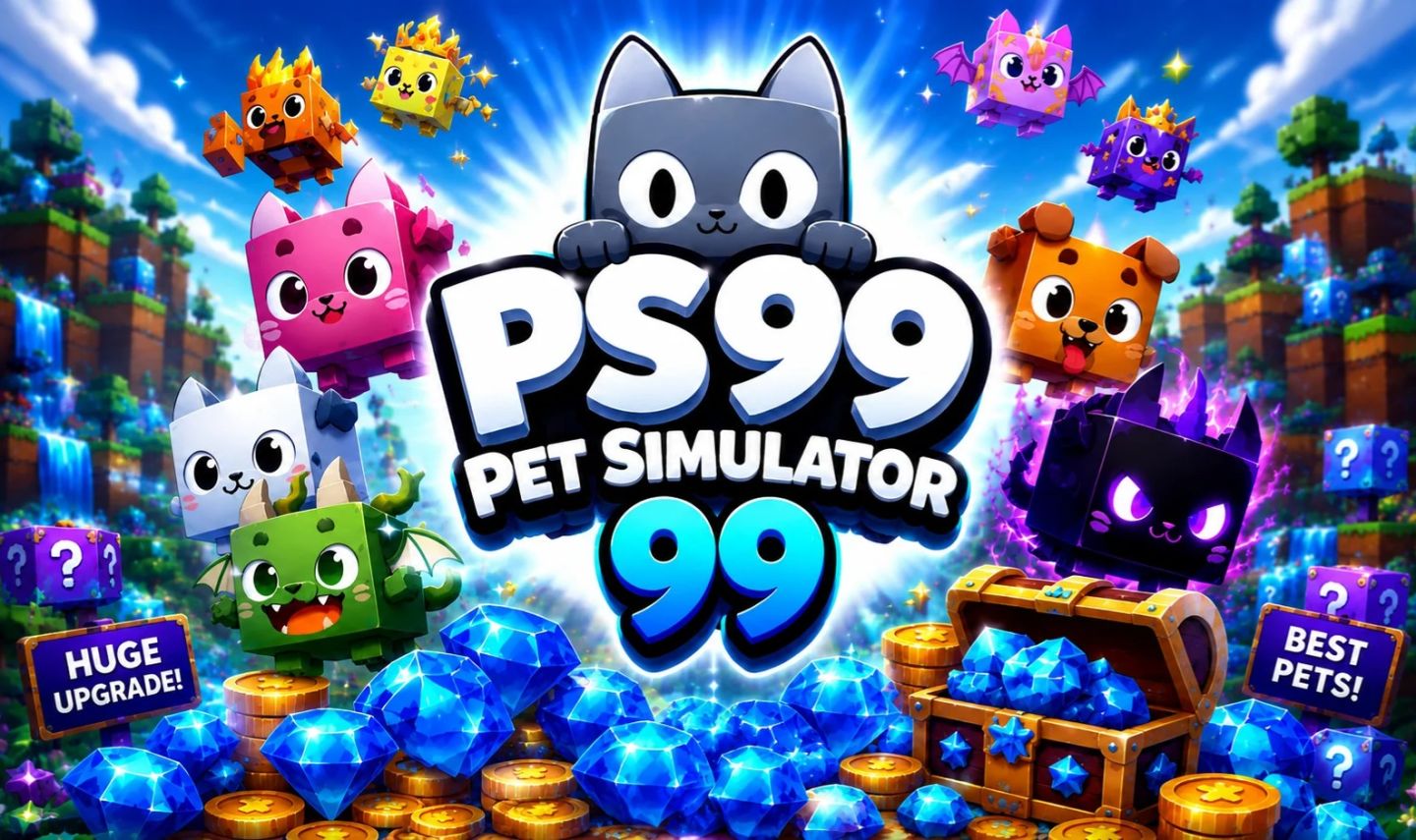 Pet Simulator 99 PS99 | Huges Você Escolhe, Huges Aleatórios e Gemas | Roblox