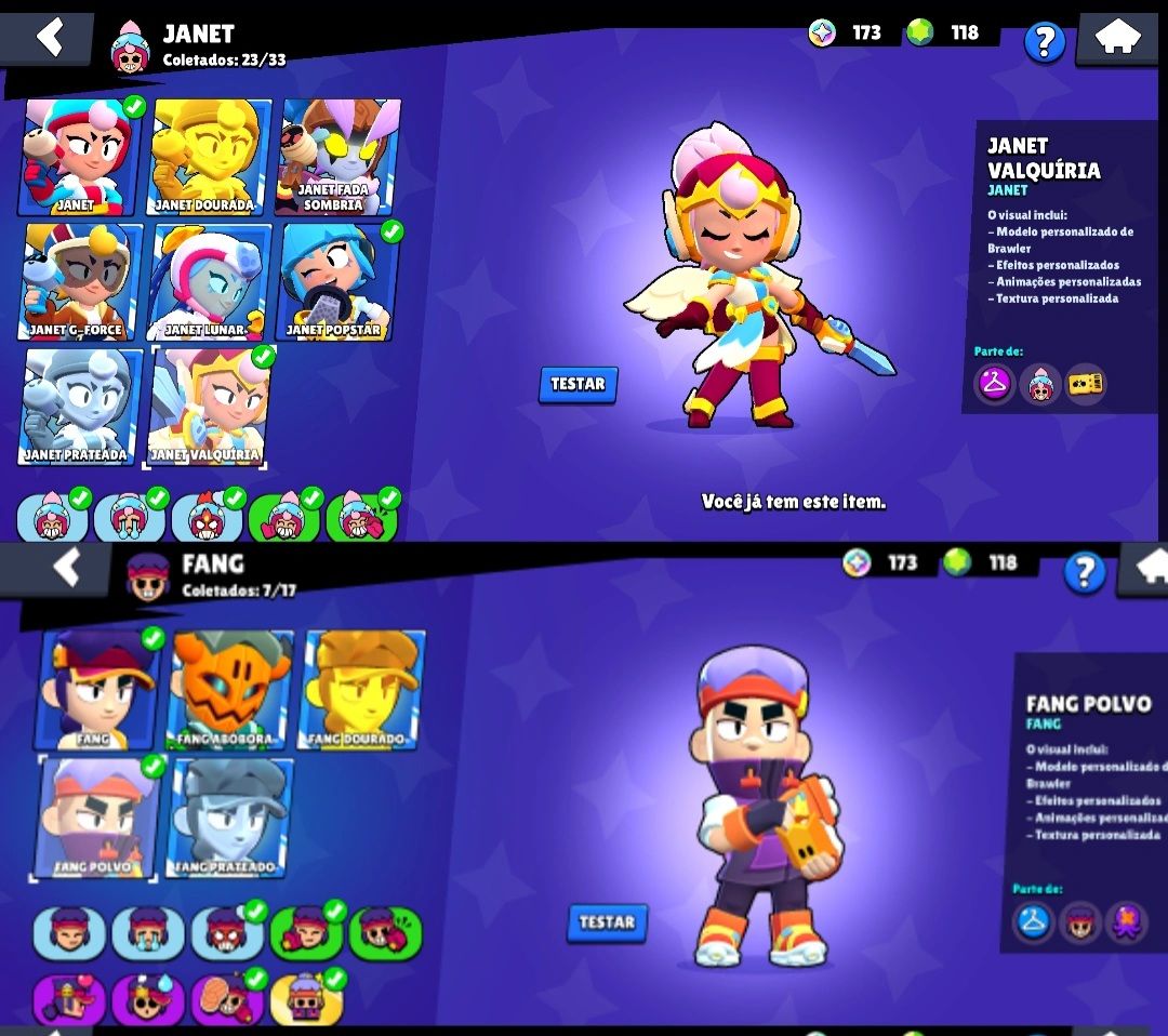 ⚡CONTA DE BRAWL STARS DE 2018 COM SHELLY STELLAR E 5 ANOS DE CRIAÇÃO ⚡