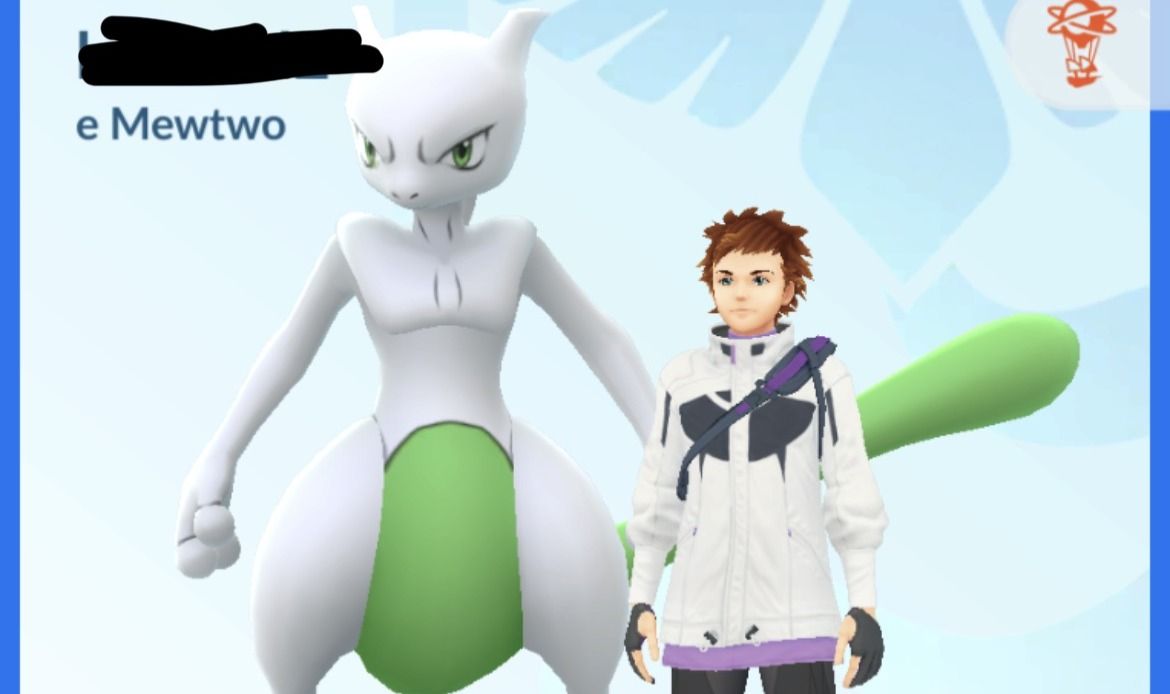 Conta Pokemon Go com 2 Mewtwo shiny (um 93%)+ 5 mewtwo com fundo especial