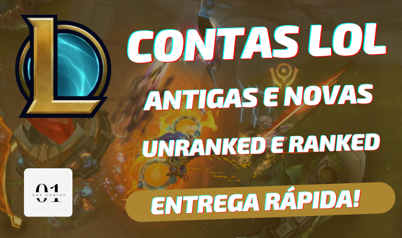 CONTA LEAGUE OF LEGENDS ANTIGAS E NOVAS | UNRANKED E RANKED | FULL ACESSO