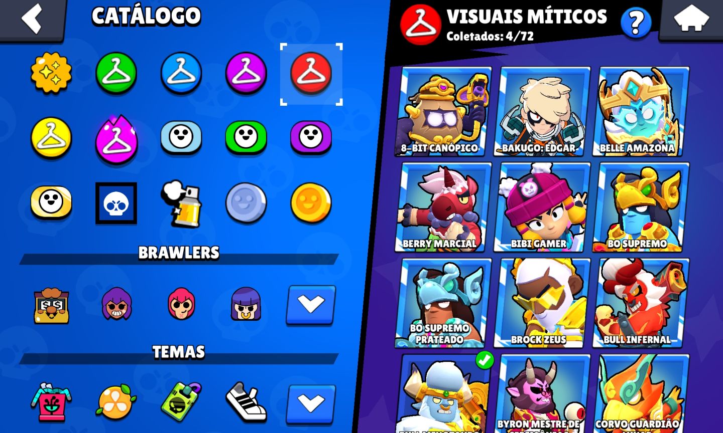 CONTA BRAWL STARS 45K+ | SKINS EXCLUSIVAS | ENTREGA IMEDIATA