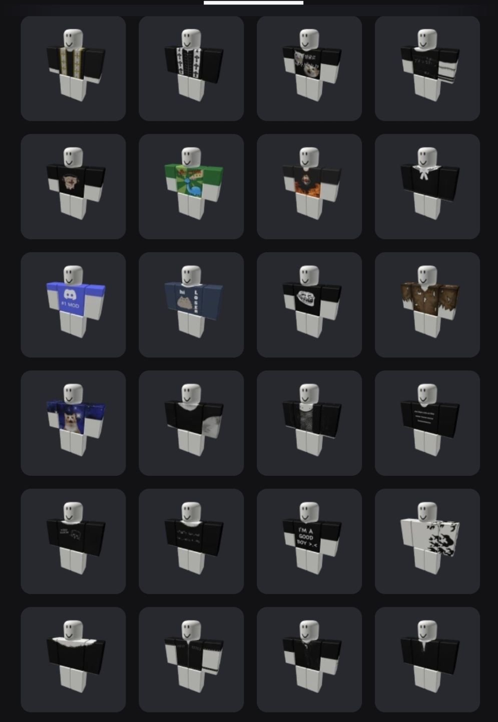 [CONTA] CONTA DE ROBLOX FOCADA EM ROUPAS E ACESSÓRIOS