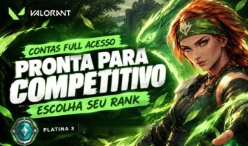 Contas VALORANT | Full Acesso | Escolha Seu Rank | Entrega Automática