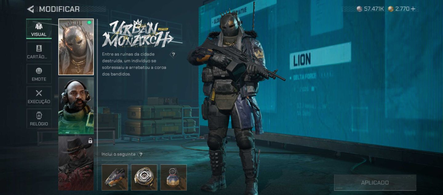 Conta Rara Delta Force Mobile Garena