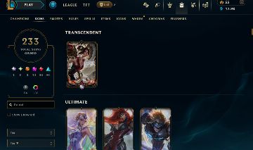 CONTA LEAGUE OF LEGENDS E VALORANT
