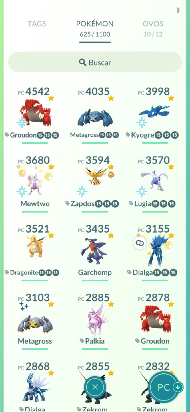 Conta Pokemon GO - Lv 57