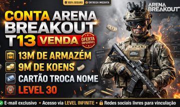 CONTA ARENA BREAKOUT 13M ARMAZEM | 9M KOENS