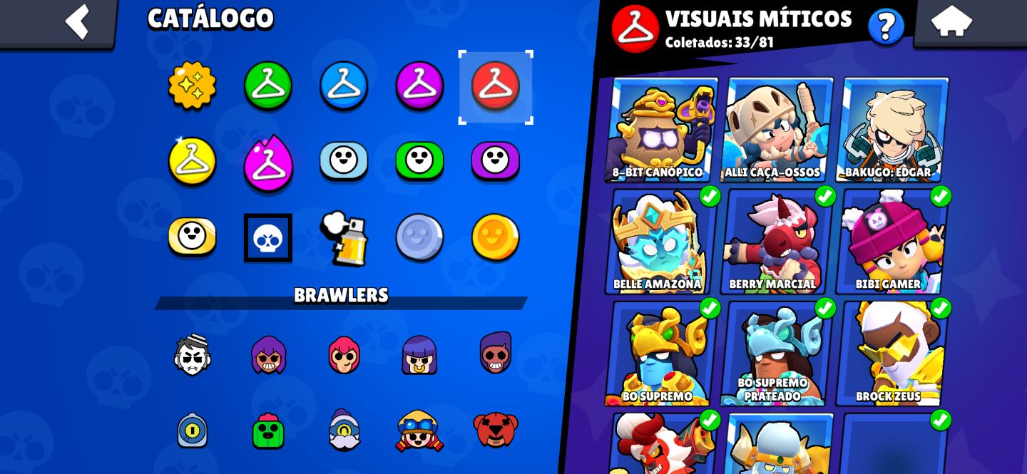 Conta full 11 é hyper mestre 2 todos mestres novos e 1 antigo fama alien pin r35