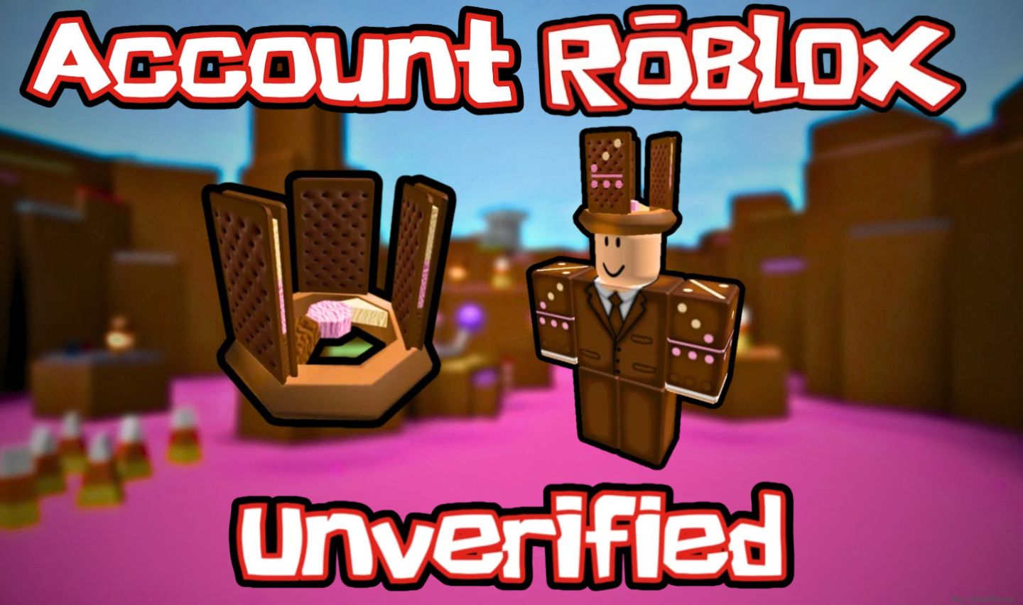 CONTA ROBLOX ANTIGA 2018 COM NEAPOLITAN CROWN + 26 OFFSALES [UNVERIFIED]