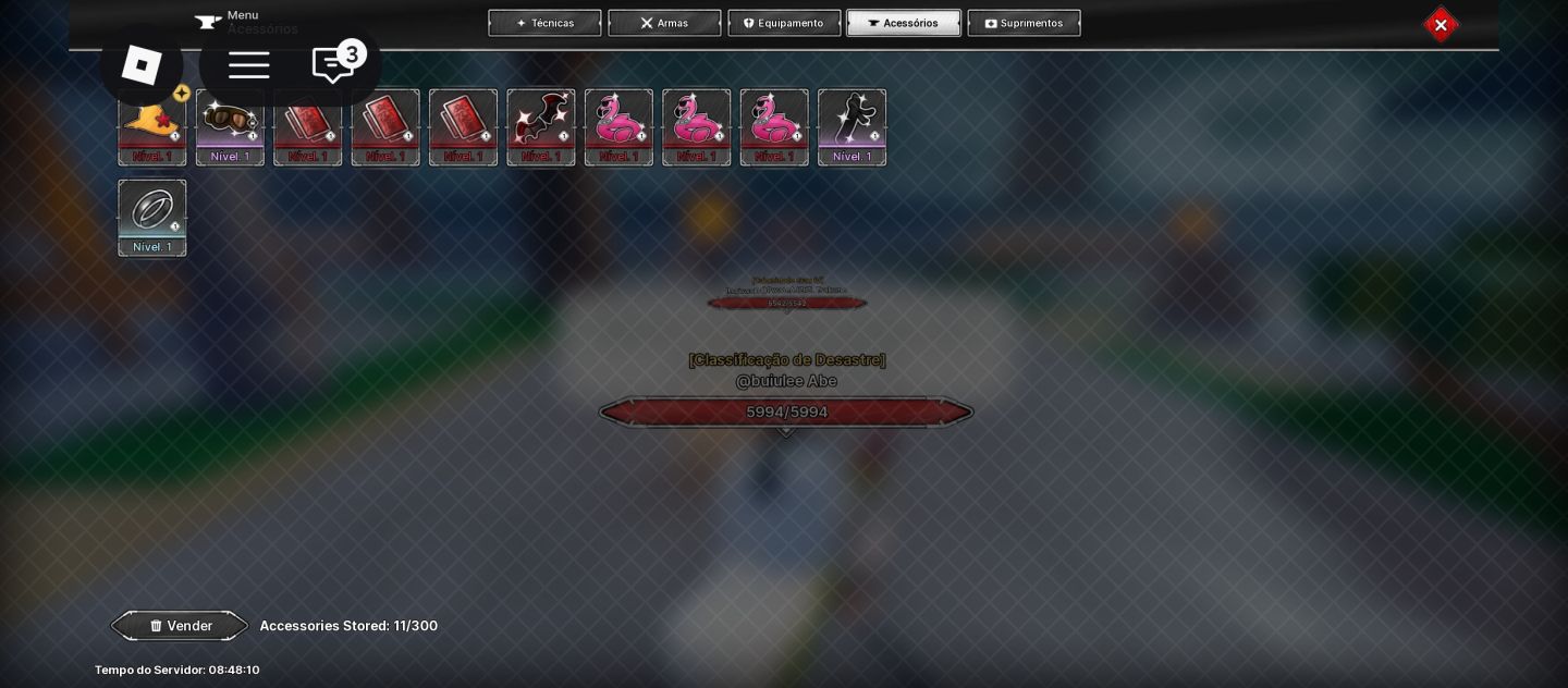 [ENDGAME] CONTA DE JUJUTSU ZERO E BLOX FRUITS PRA SAIR COM MUITAS INATAS, V4 E+