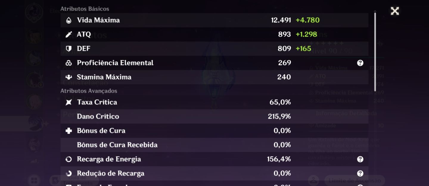 Conta Genshin Endgame + Star rail