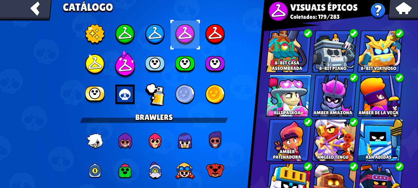 Conta de Brawl stars de 2019 Full prestígio 1 e level 11